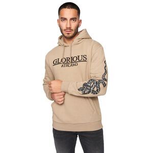 Glorious Gangsta Mens Pythonidae Hoodie / Beige